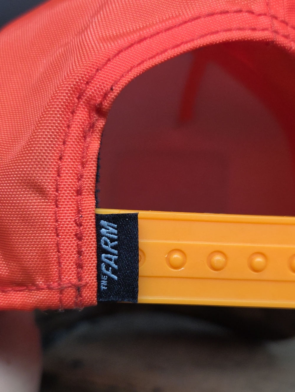 Goorin Bros Orange and Black Hat Interior - The Farm - Picture 3 of 5